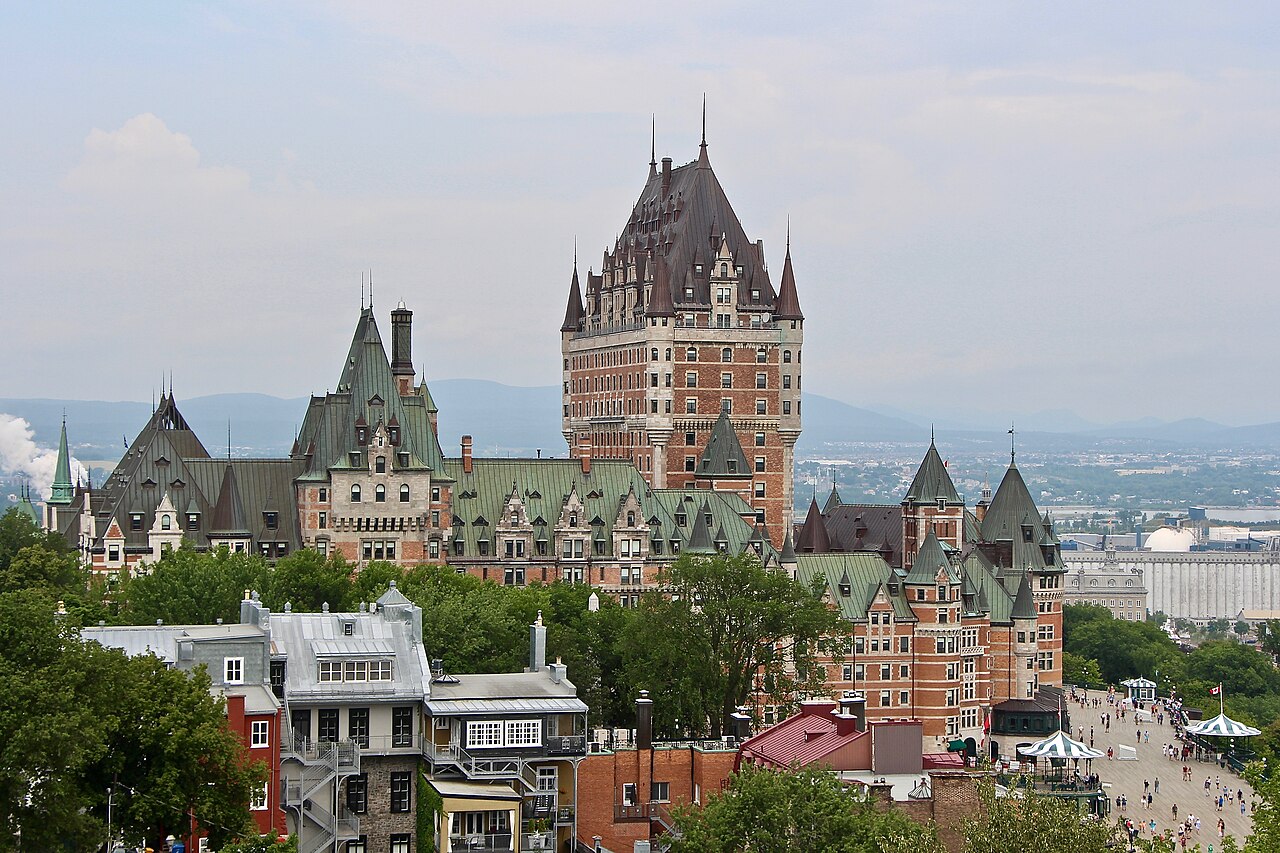 Château Frontenac in Quebec City, Quebec