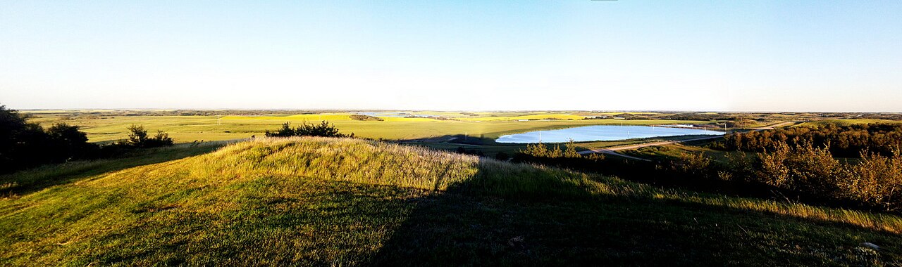 Fields east of Mount Carmel Shrine, Saskatchewan