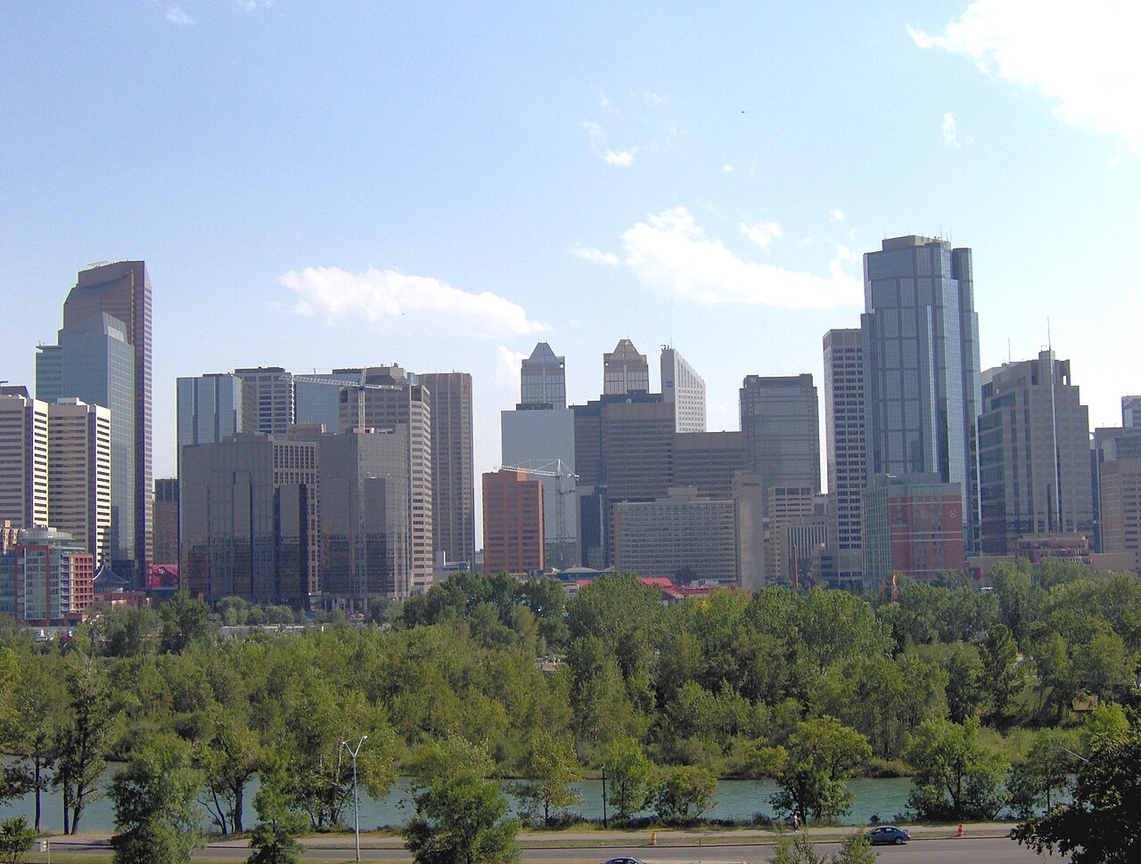 Calgary downtown skyline, Alberta